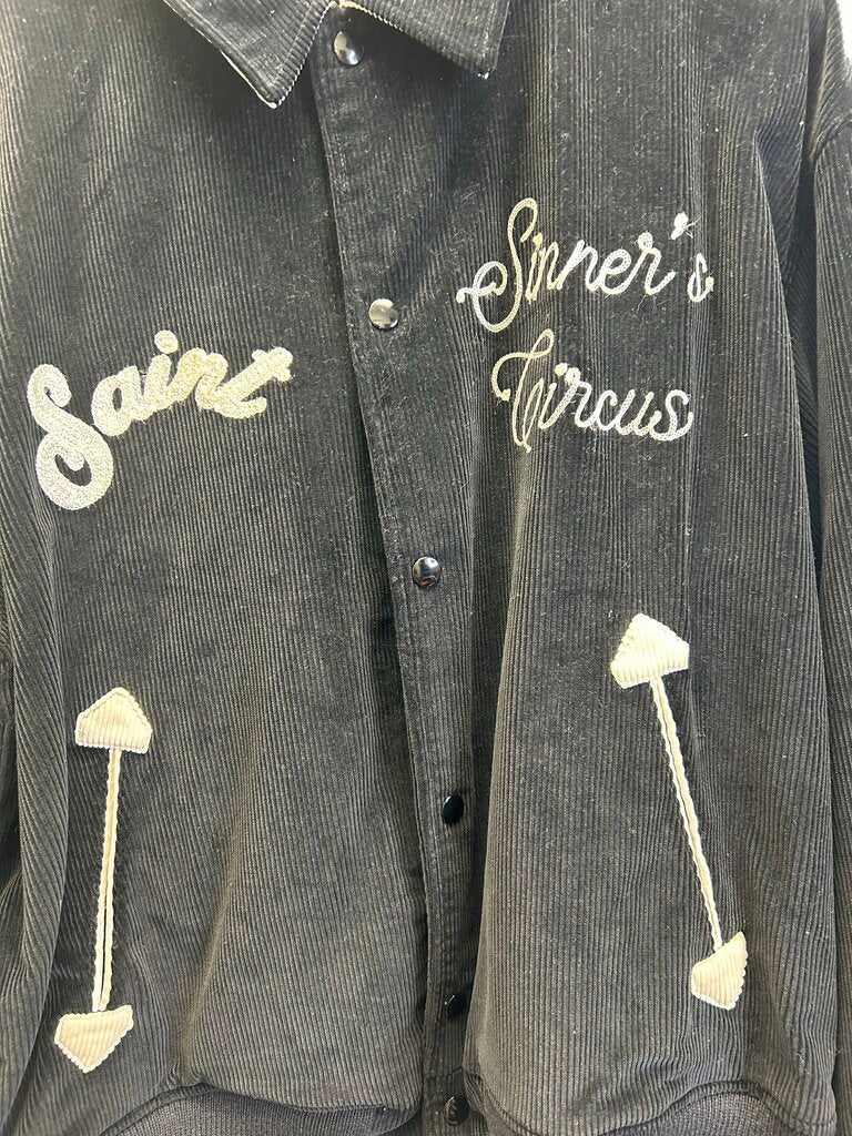 Preowned Saint Michael Corduroy Varsity Sz. M
