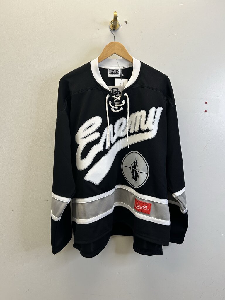 New Saint Michaels Black Public Enemy Jersey sz.OS