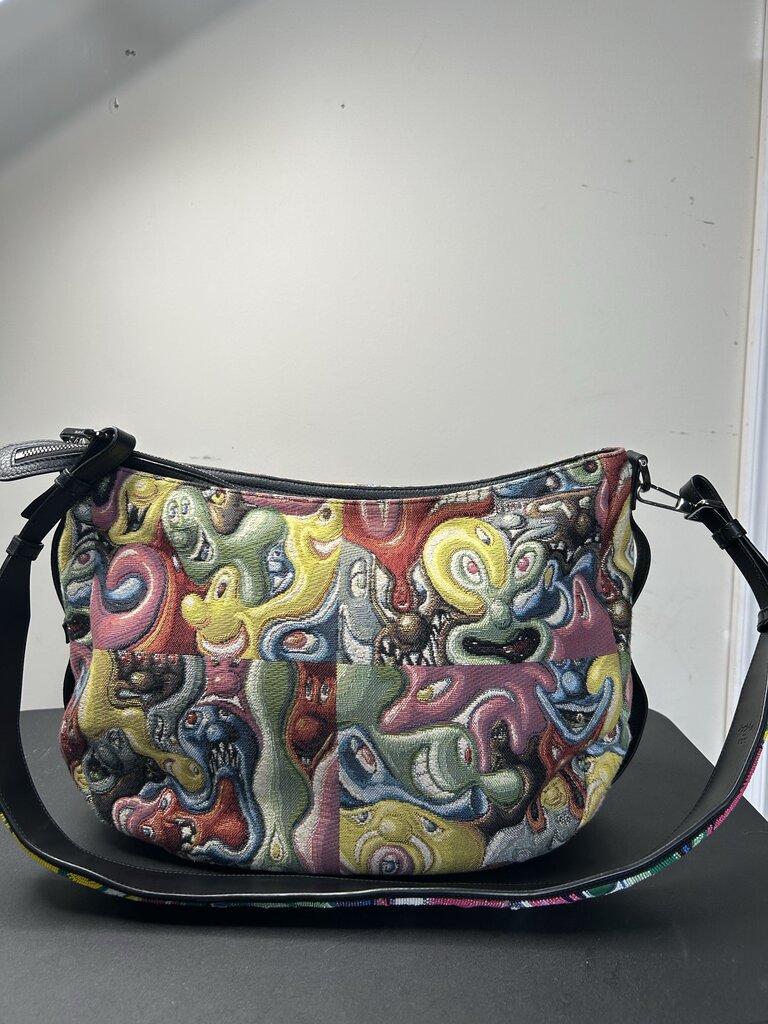 Preowned Dior Kenny Scharff Soft Saddle Bag