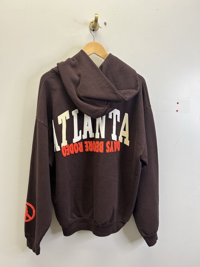 New CPFM Thugger Brown Hoodie size XL
