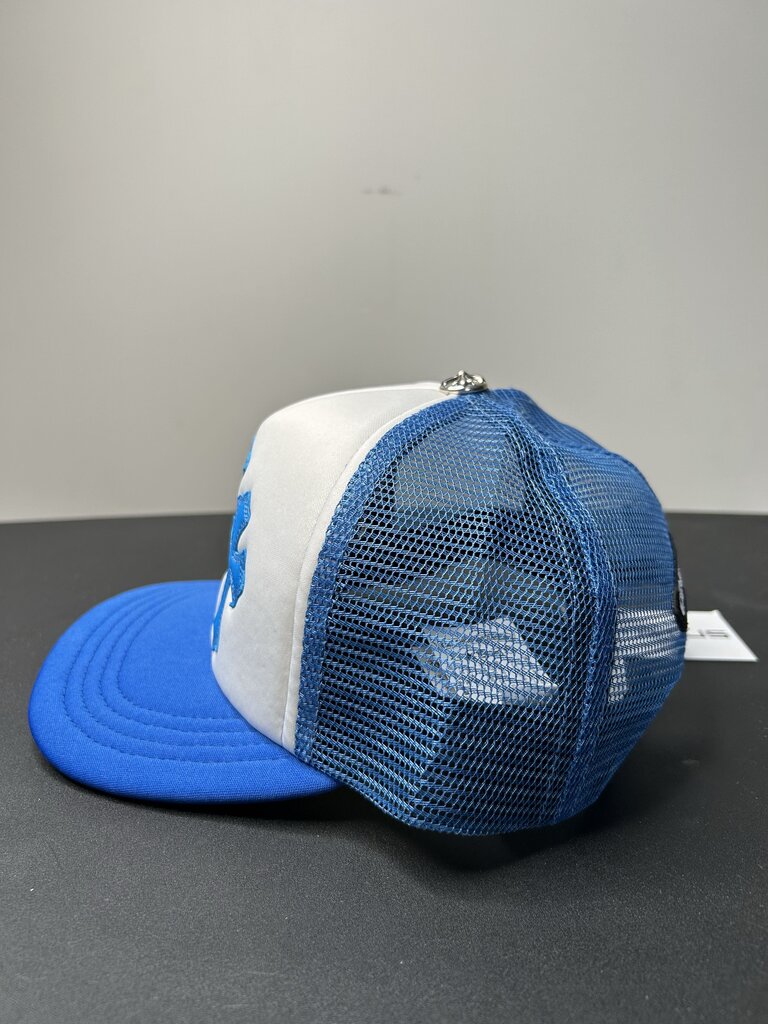 New Chrome Hearts Blue Triple Cross Hat