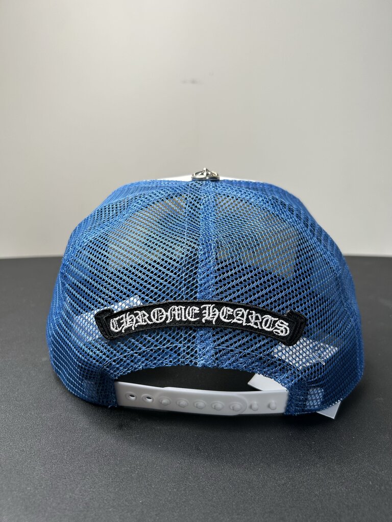 New Chrome Hearts Blue Triple Cross Hat