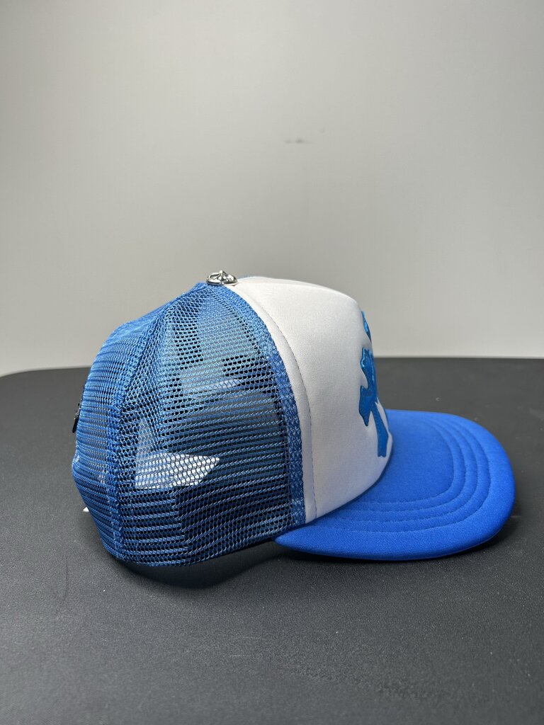 New Chrome Hearts Blue Triple Cross Hat