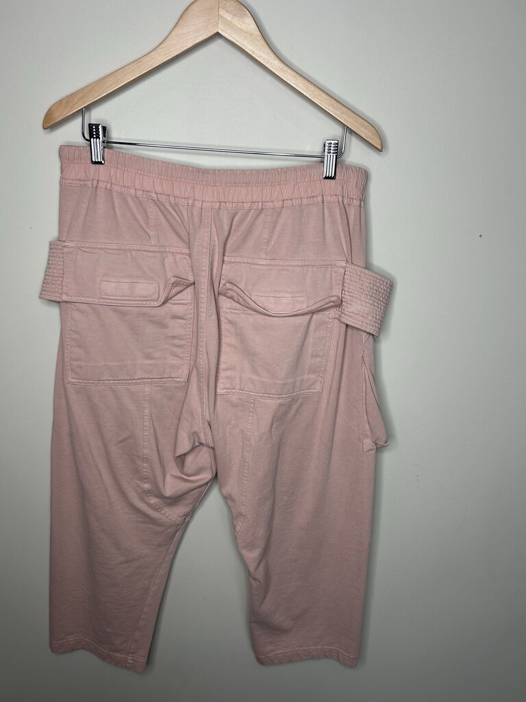 Preowned Rick Owens Pink 3/4 Creatch Pants Size XL