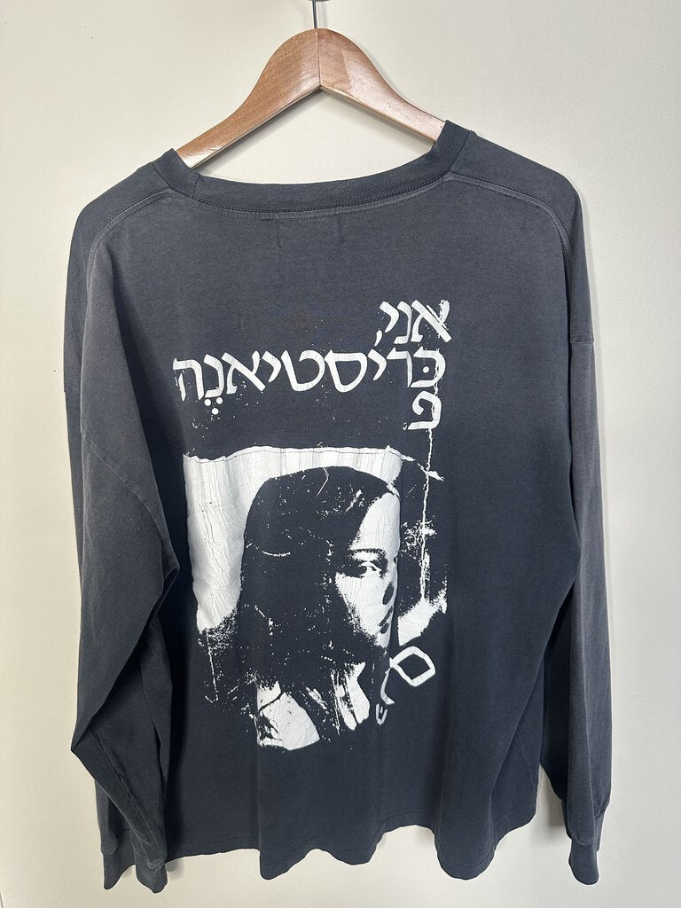 New ERD Arabic Logo Grey L/S size XL