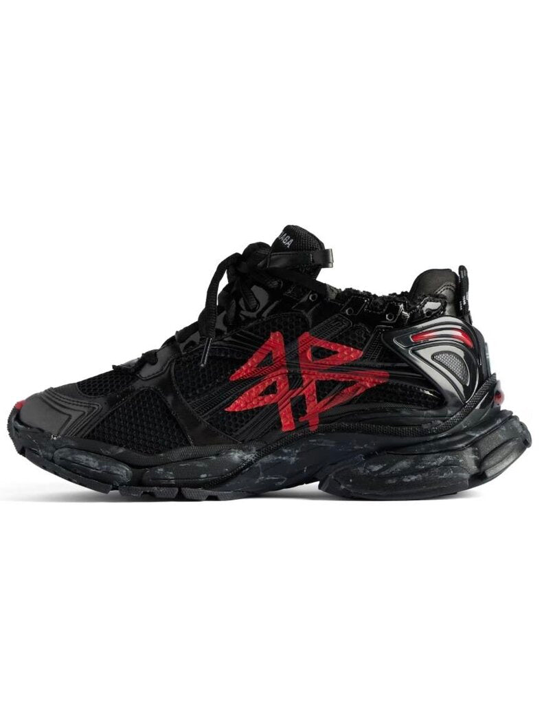 New Balenciaga Runner Black Red size 46