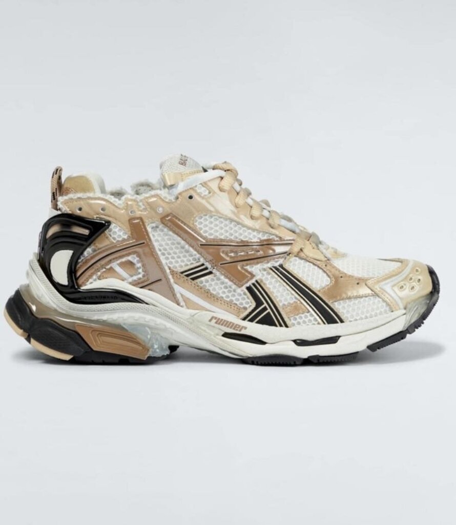 New Balenciaga Runner Brown White size 45