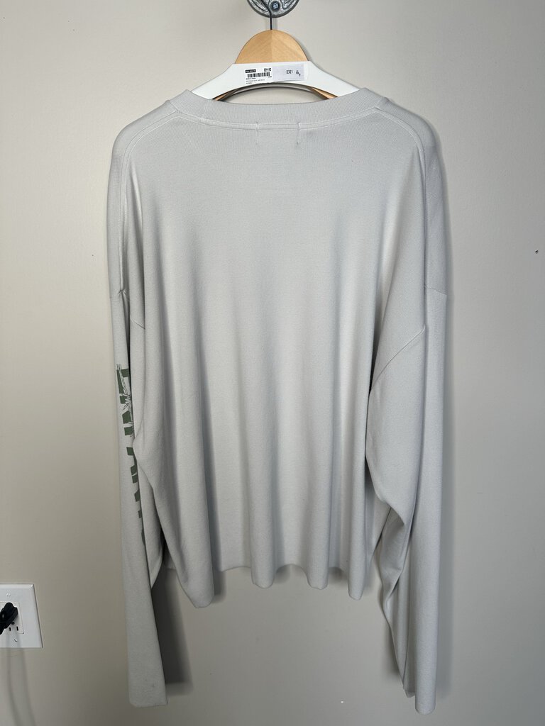 New ERD White Green Thermal L/S size XL