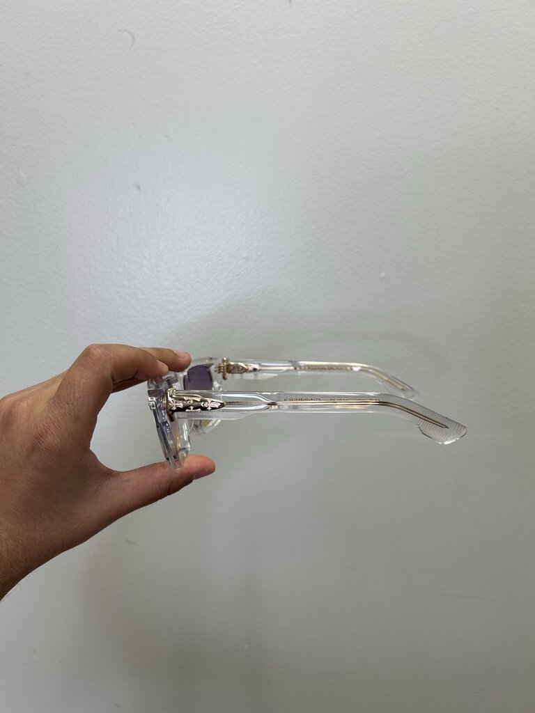 Preowned Chrome Heart Clear Charismadick Frames