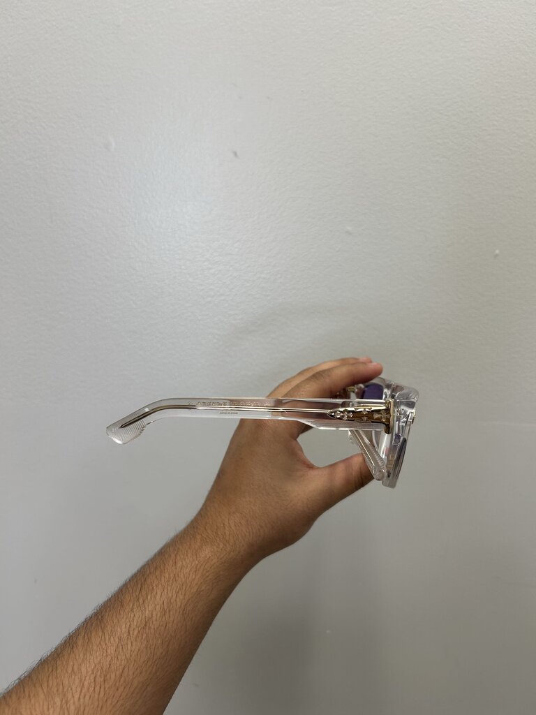 Preowned Chrome Heart Clear Charismadick Frames