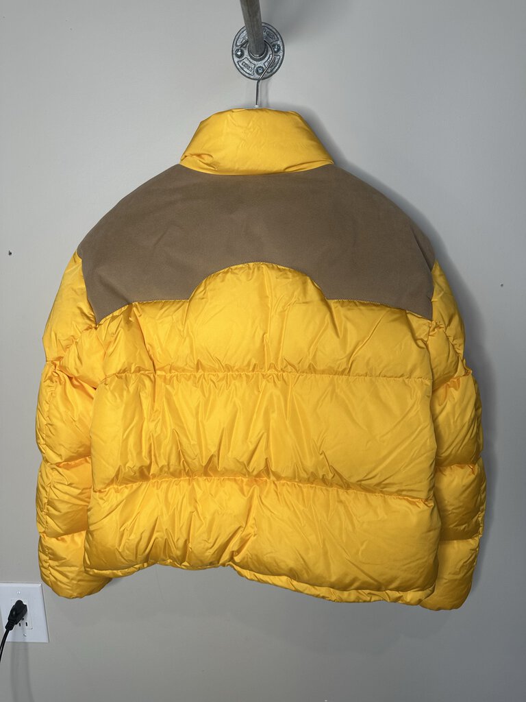 New Moncler Palm Angels Yellow Puffer sz.2