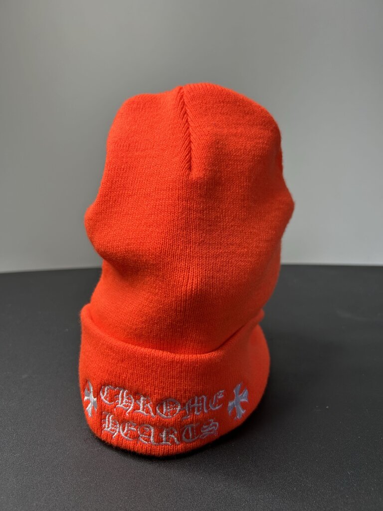 New Chrome Hearts Orange Beanie