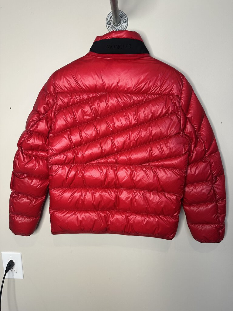 Preowned Moncler Red Puffer Size 1