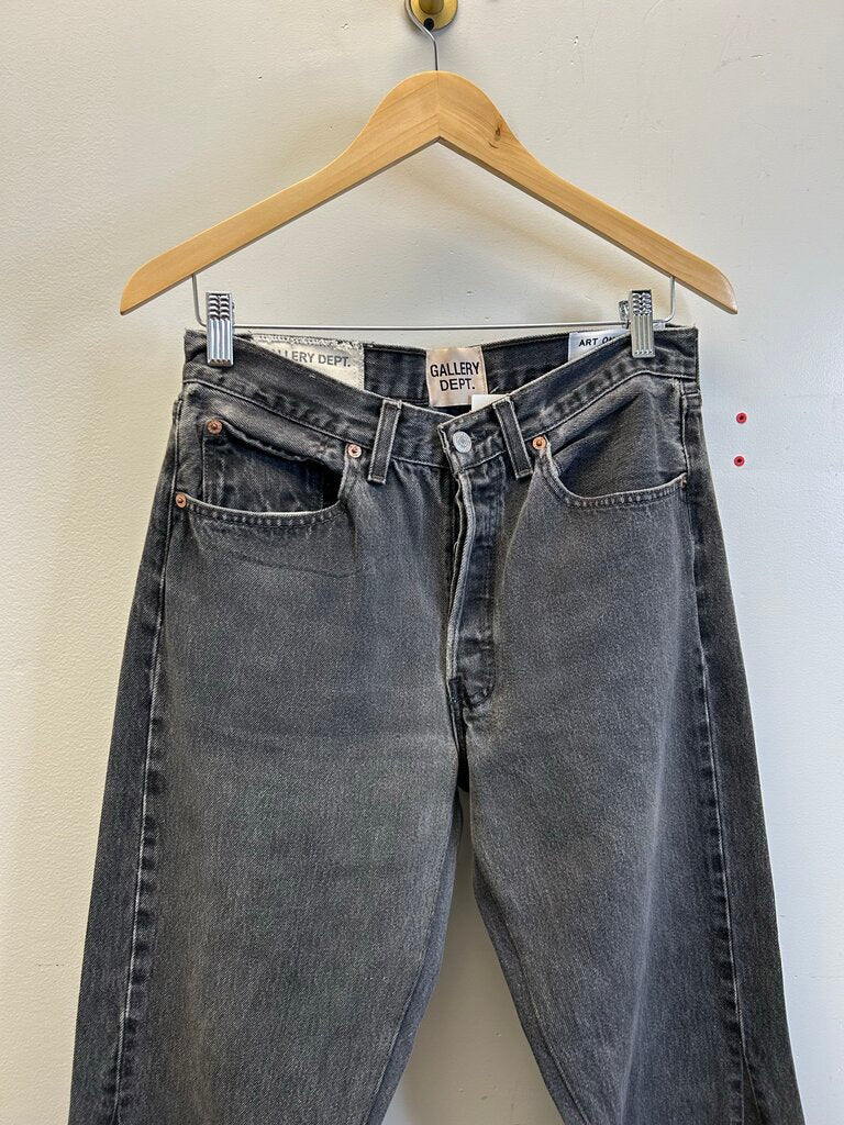 Preowned Gallery Dept Grey Flare Denim Size 30