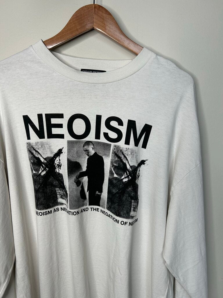 Preowned ERD Neoism White Long Sleeve Size Large