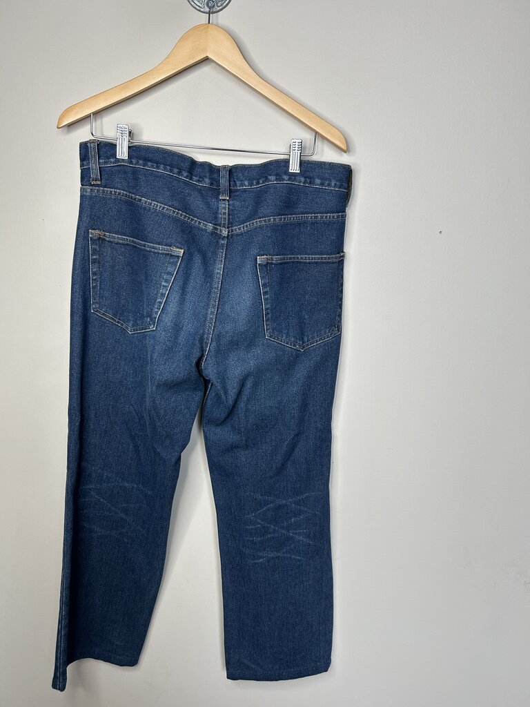 Preowned Junya CDG Patch Denim Size Large