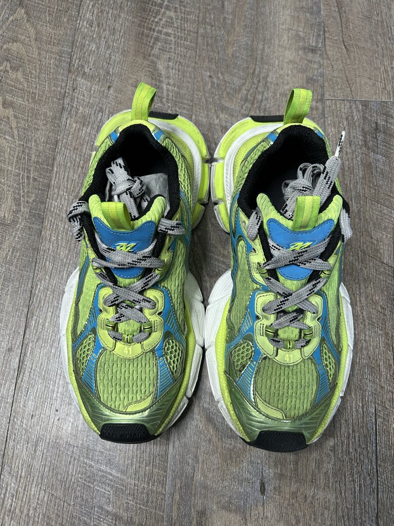 Preowned Balenciaga 3XL Green Blue Size 41