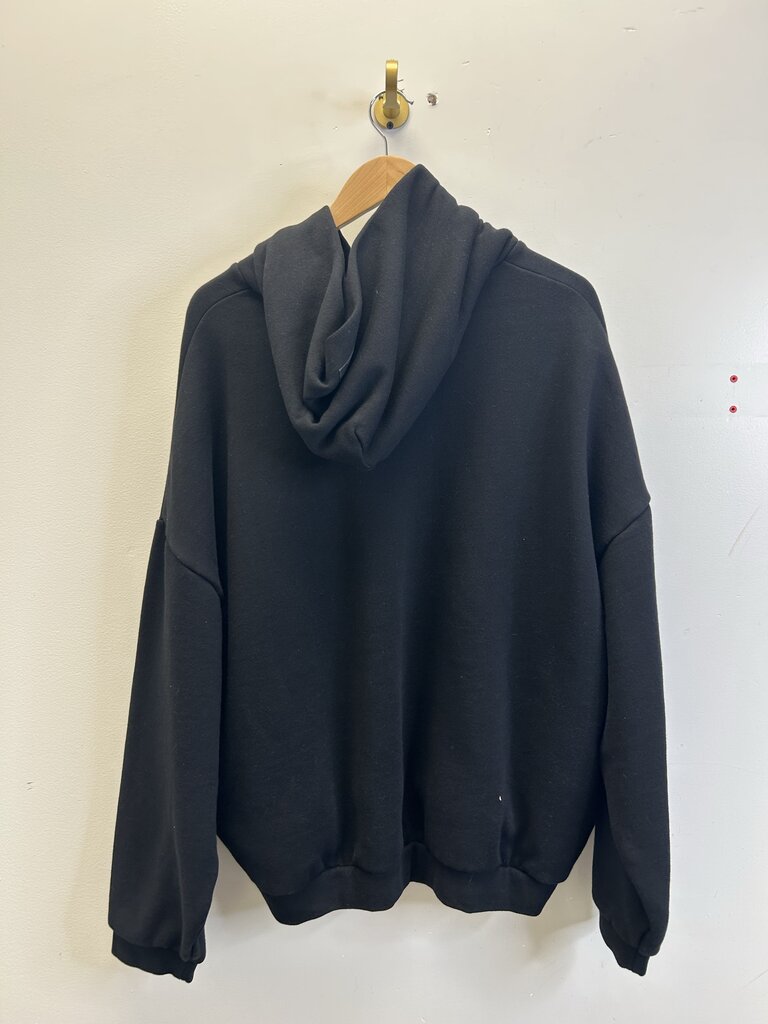 New Essentials FOG State Black Hoodie Size Large