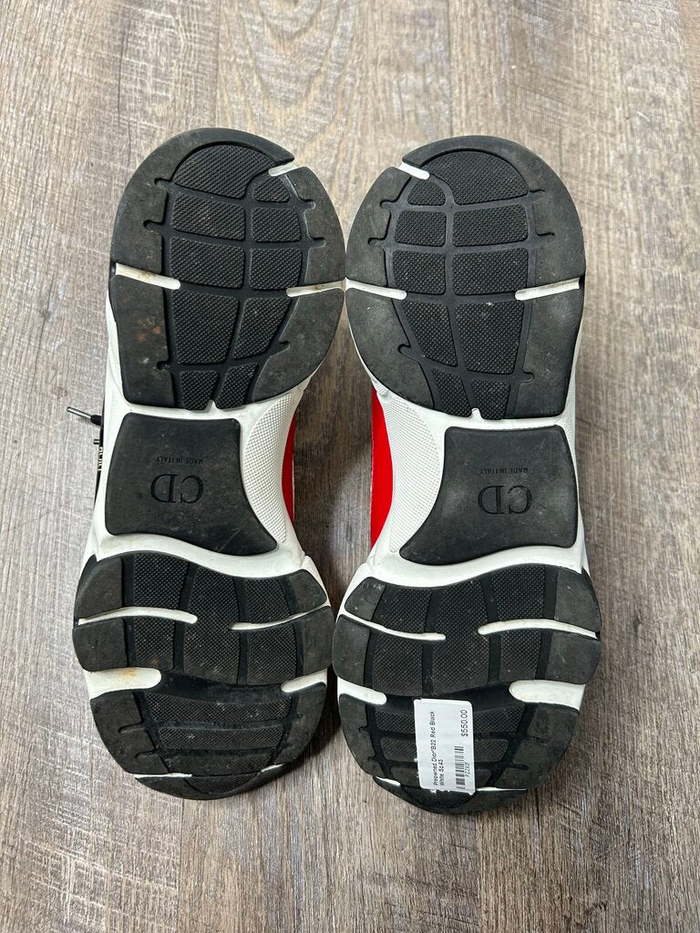 Preowned Dior B22 Red Black White Sz.43