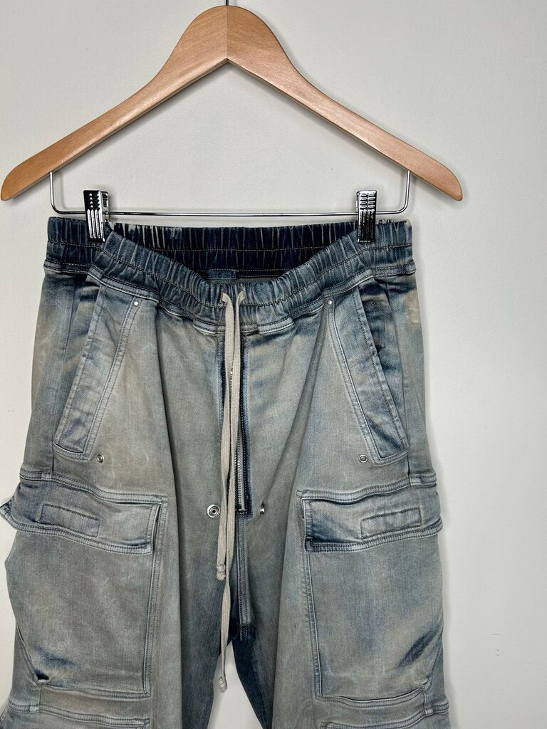 Preowned Rick Owens Bela Cargo Pearl Sz.M