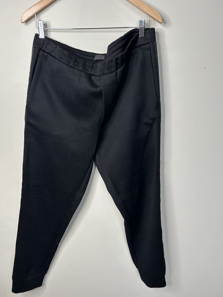 Preowned Prada Black Stripe Pants Size XL