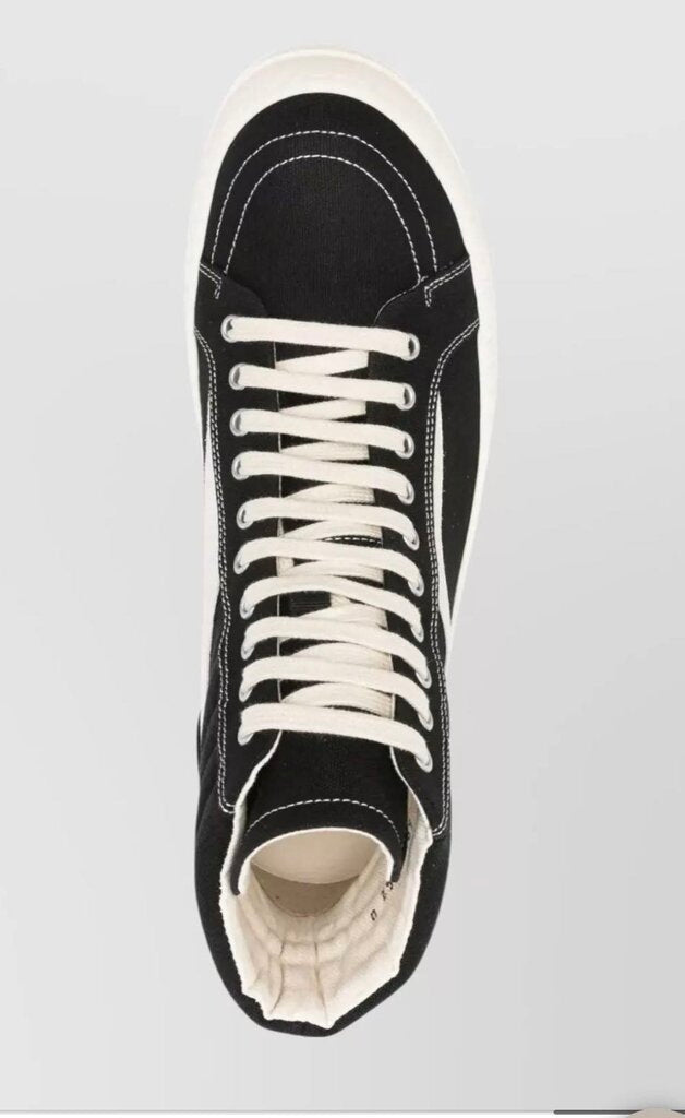New Rick Owens Vans High Black Size 40