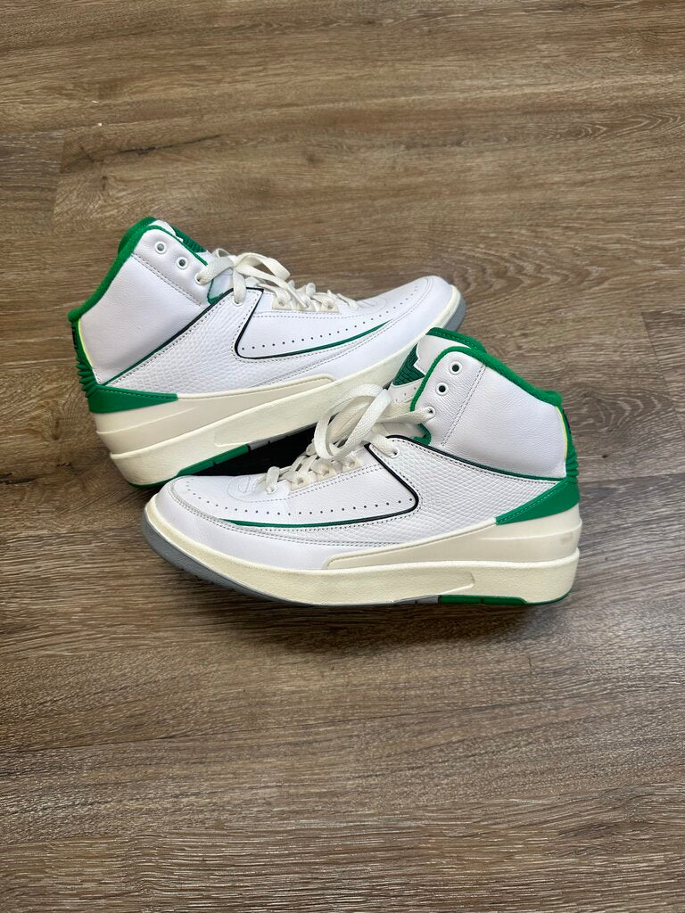 Preowned Jordan 2 Lucky Green Size 9