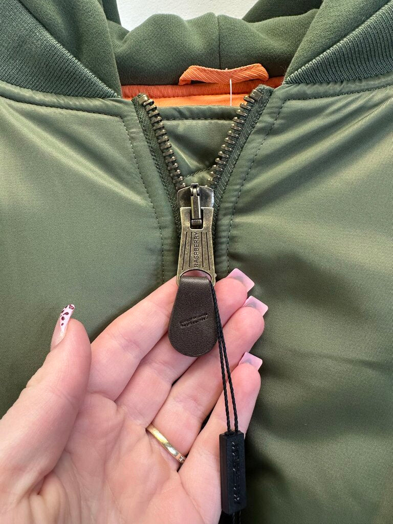 New Gv Gallery Green Bomber Sz.XL