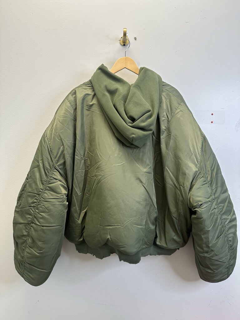 New Gv Gallery Green Bomber Sz.XL