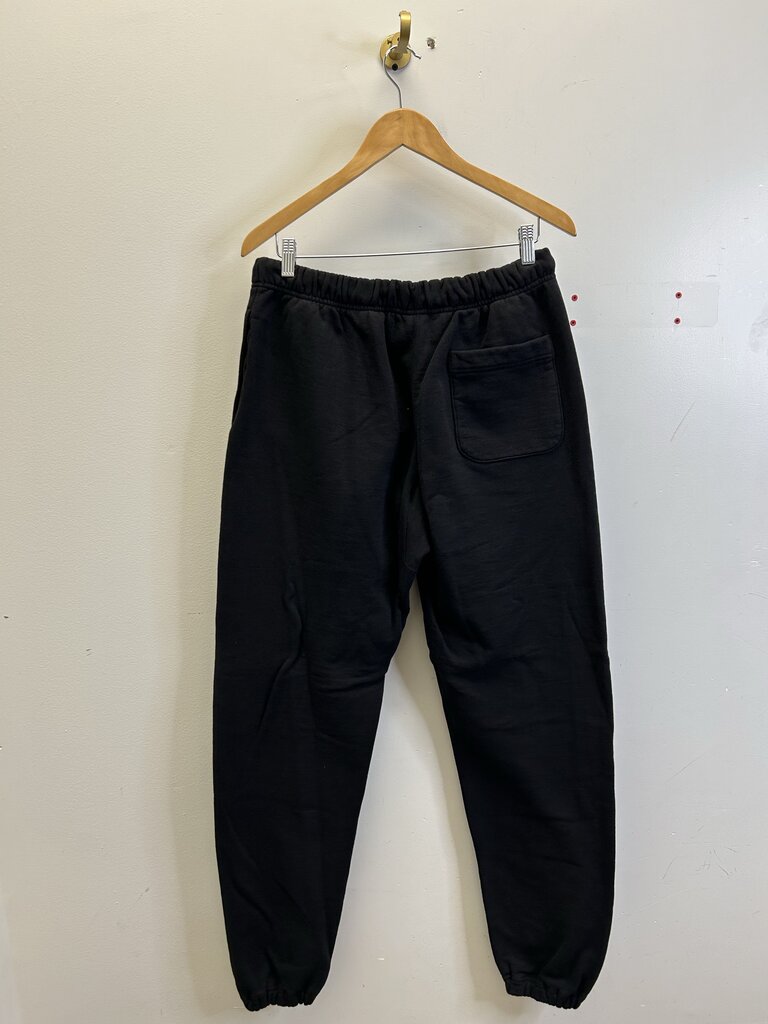 New Saint Michael Heavyweight Black Sweatpants Size Large
