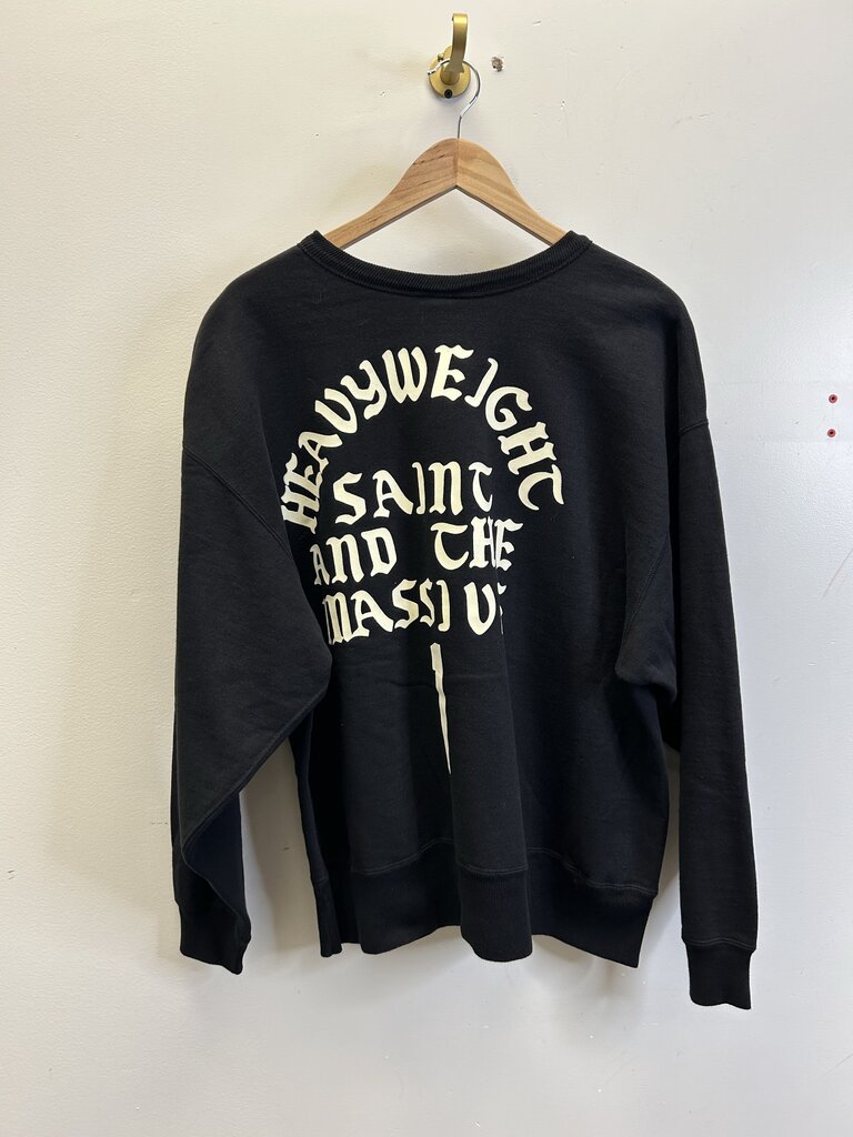 New Saint Michael Its Saint Black Crewneck Size XL