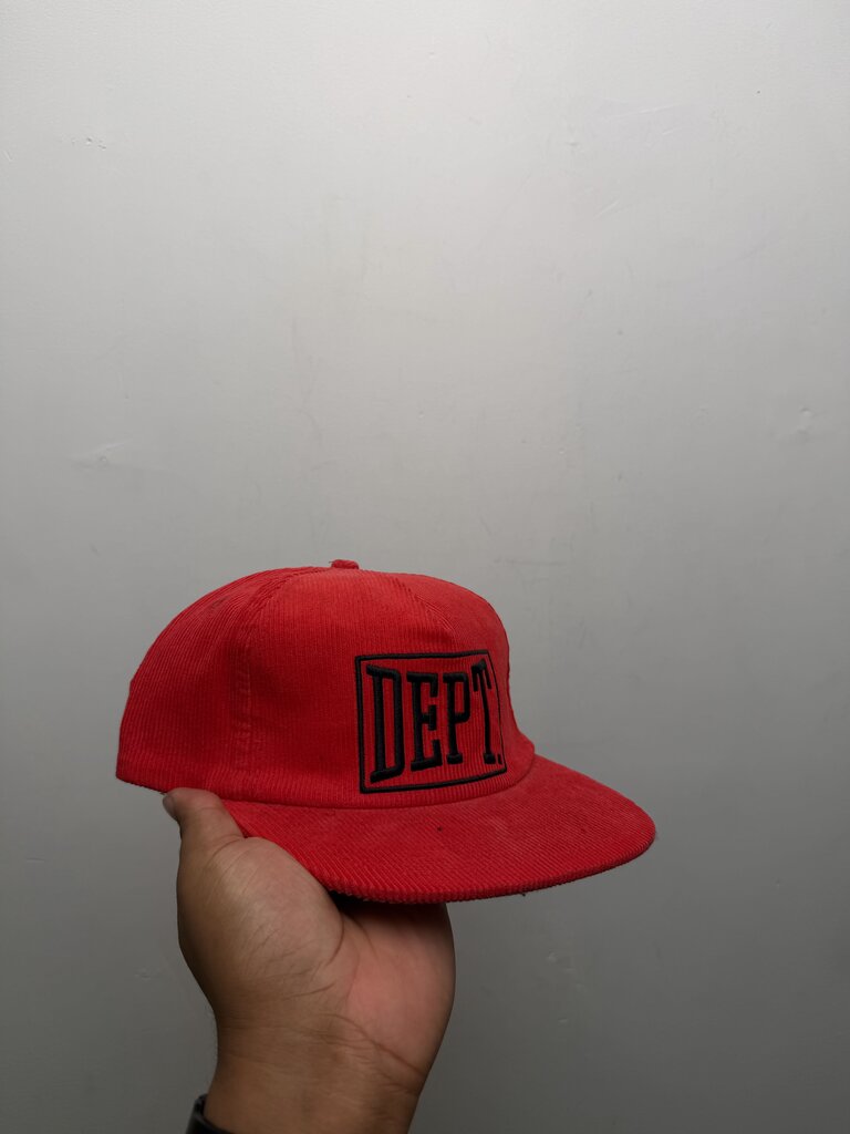 New Gallery Dept. Corduroy Red Hat