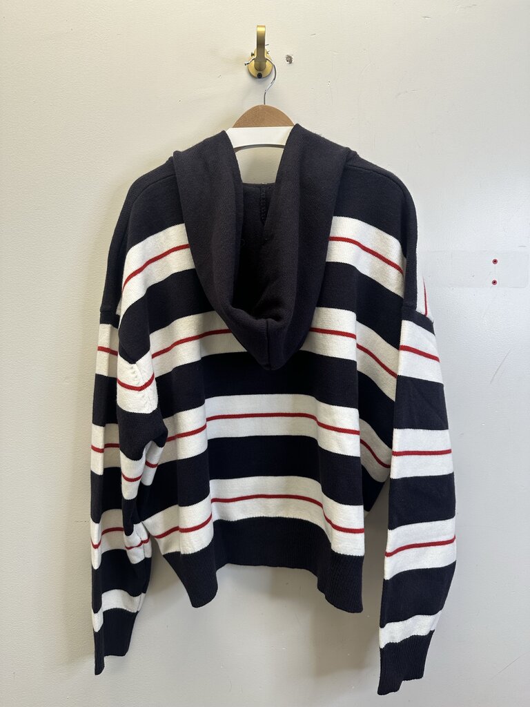 New HMDD Navy Red White Zip up Sz.XL