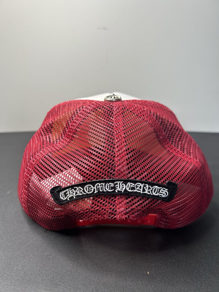 New Chrome Charts Multi Color Red Trucker Hat