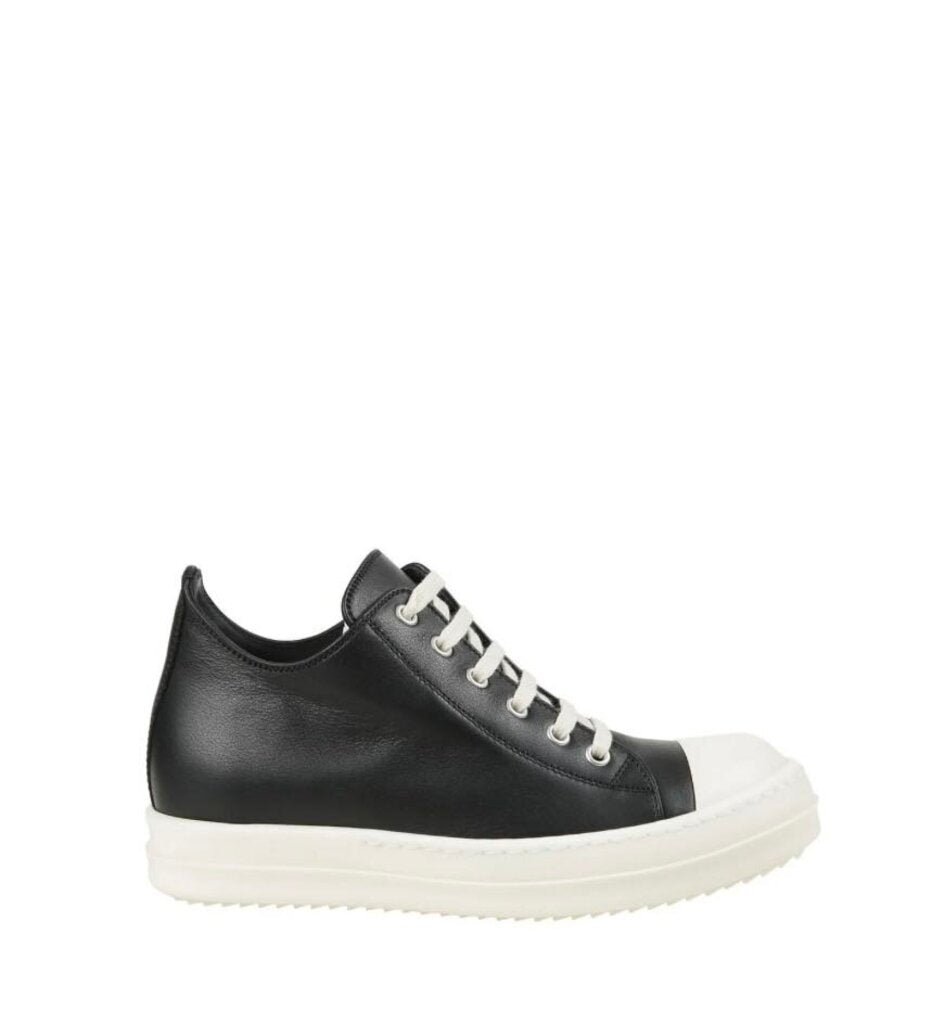 New Rick Owens Ramone Low Black Size 45
