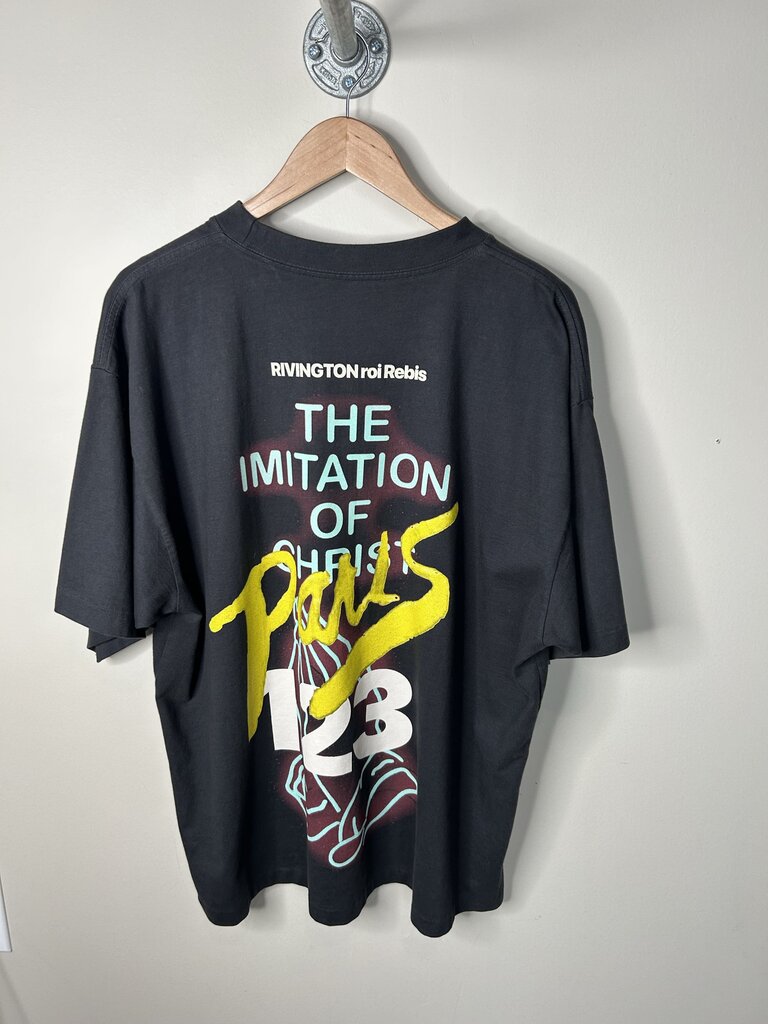 Preowned Rivington Paris Black Tee Size 2