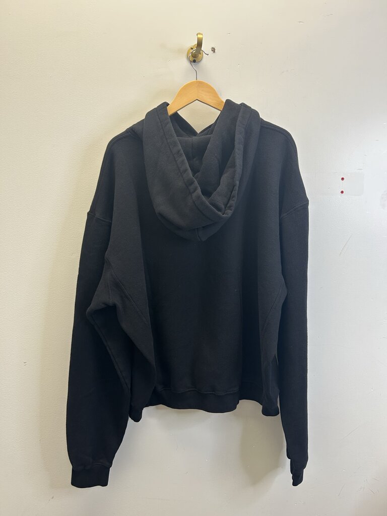 New Eric Emanuel Black Grey Hoodie Size Medium