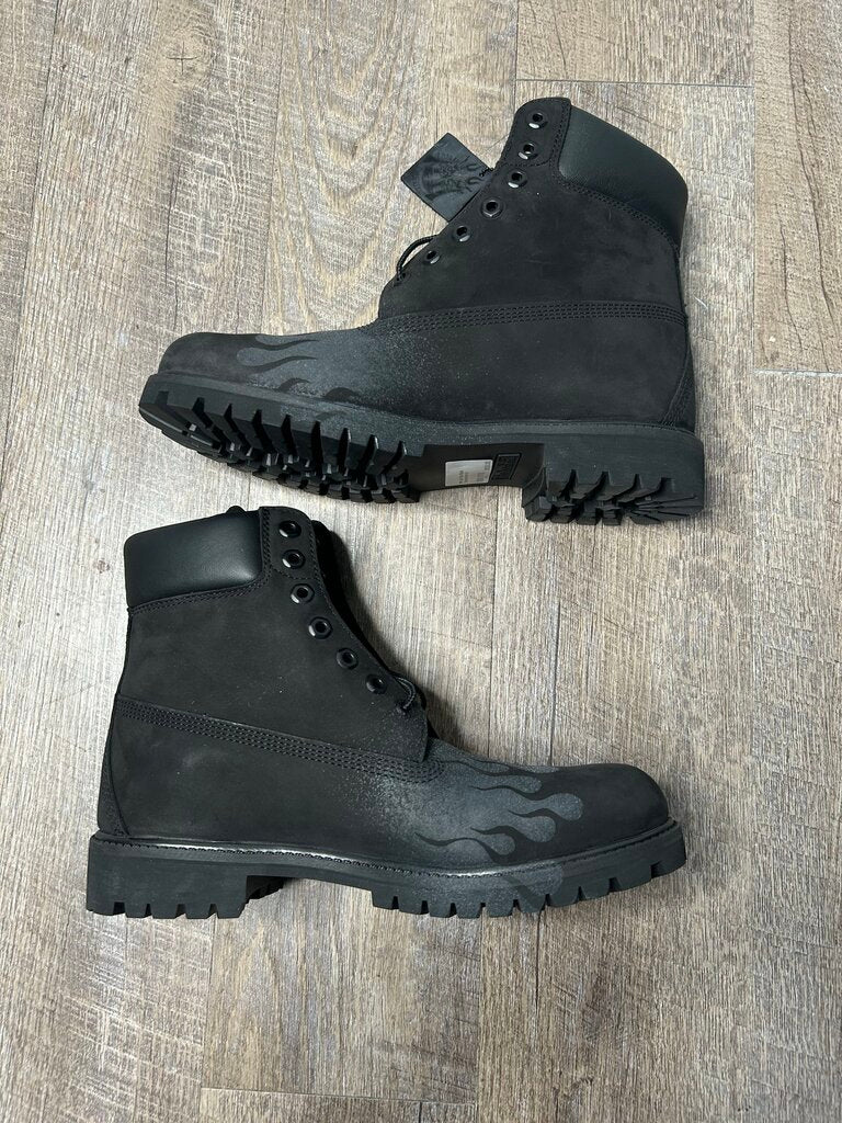 New Loso Trials Black Timberlands Size 9.5