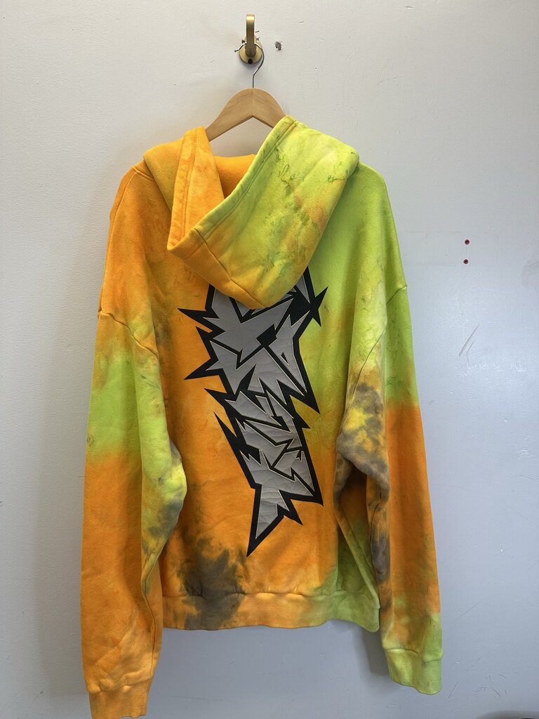 Preowned Hellstar Yellow Orange Hoodie Size XXL