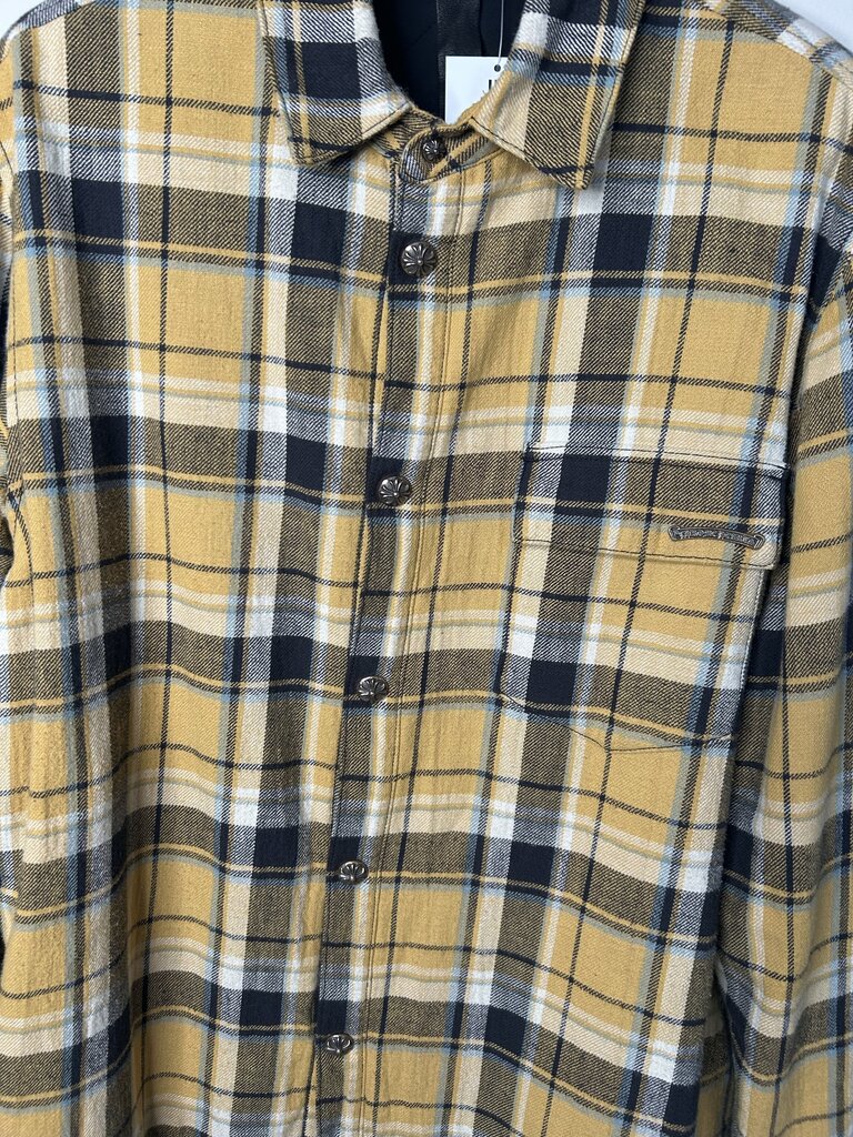 Preowned Chrome Heart Yellow Flannel size L