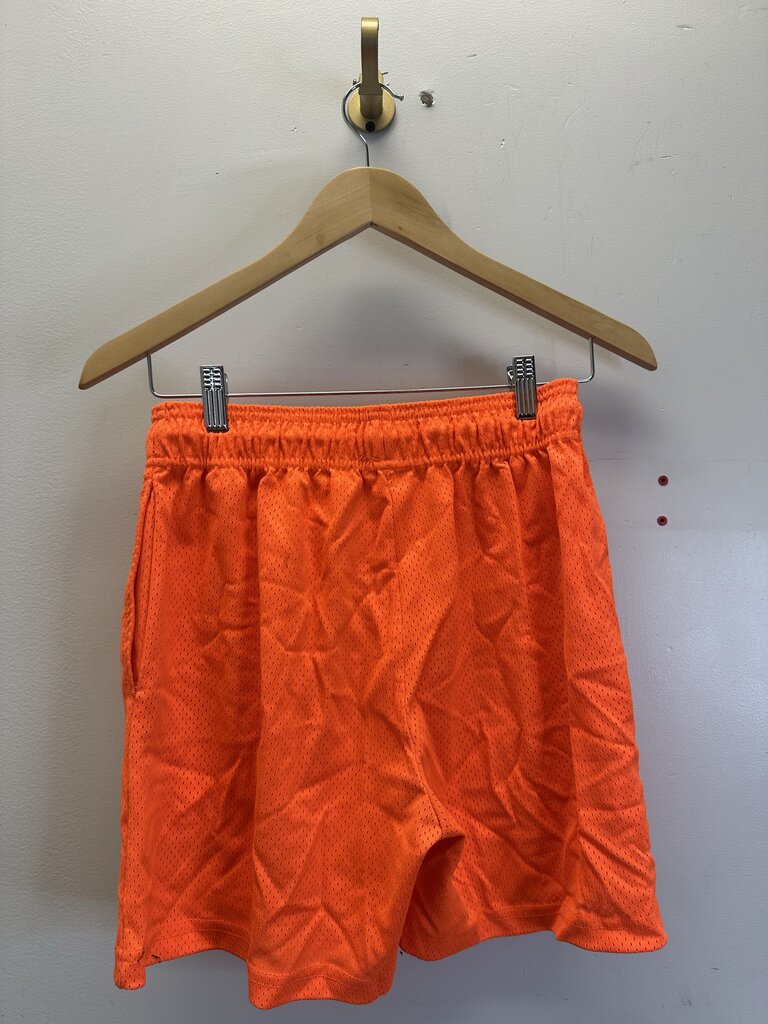 Preowned Emanuel Shorts Orange Green Sz.Small