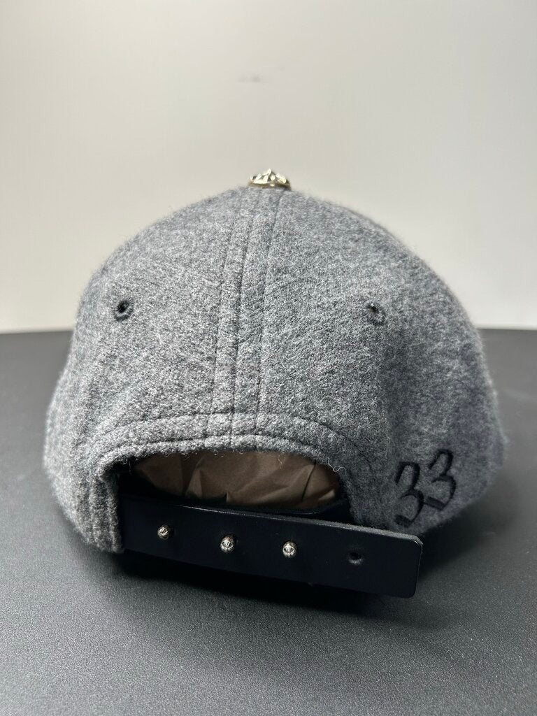 New Chrome Hearts Grey Wool CH Hat