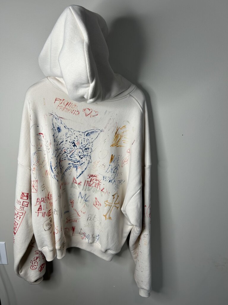 New Paly Graffiti Zip Size XL