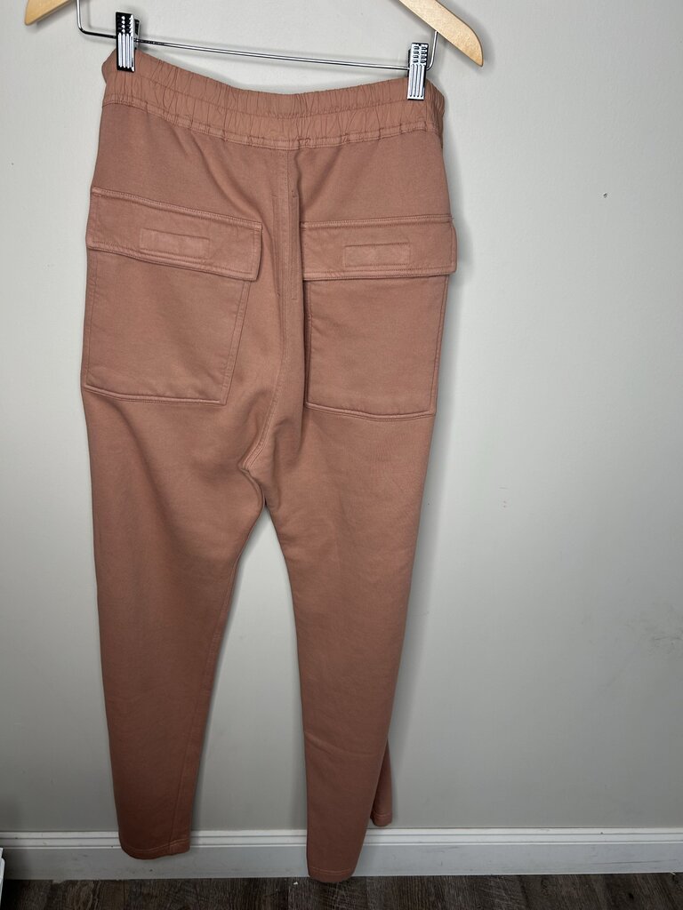 Preowned Rick Owens Rust Pusher Sweatpants Size Small