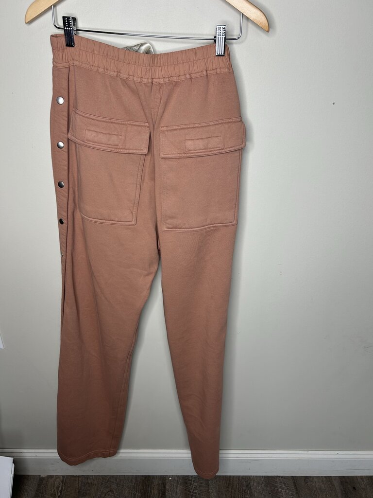 New Rick Owens Rust Pusher Sweatpants Size Medium