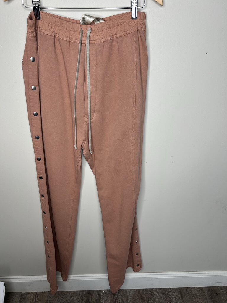 New Rick Owens Rust Pusher Sweatpants Size Medium