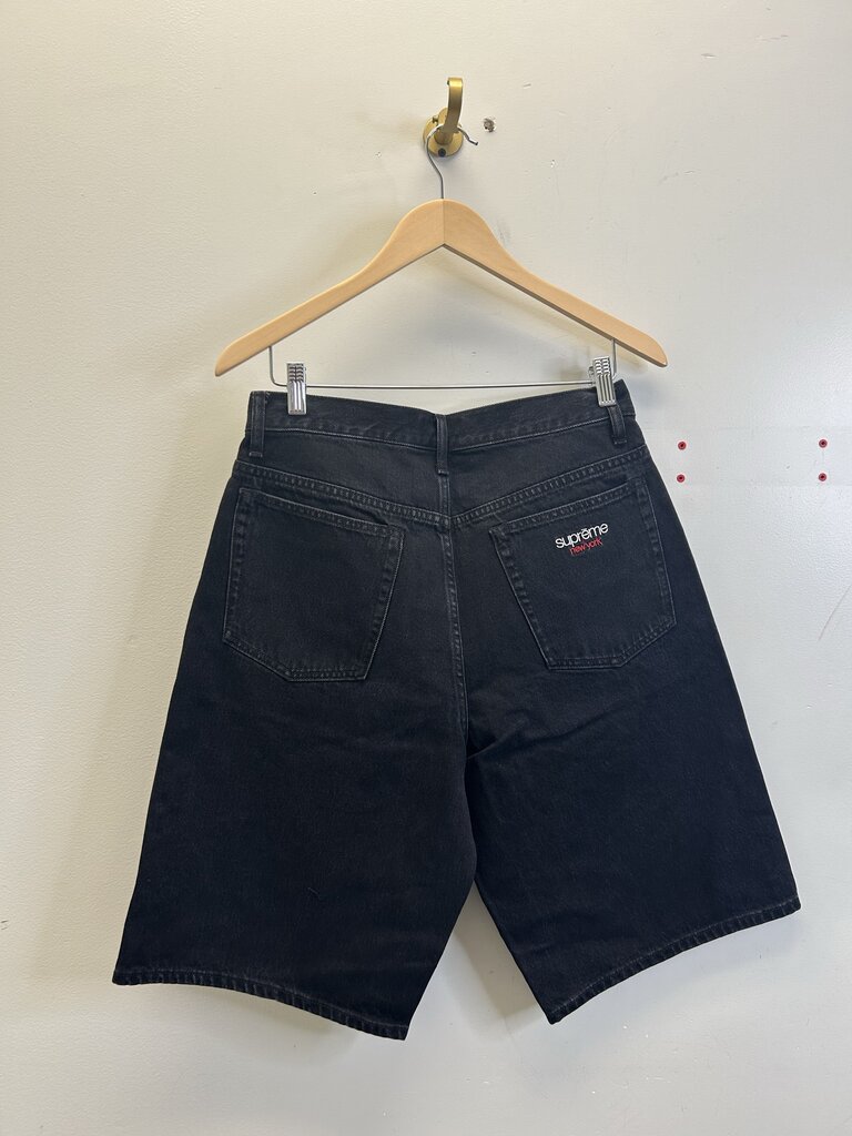 New Supreme Black Denim Short sz.30
