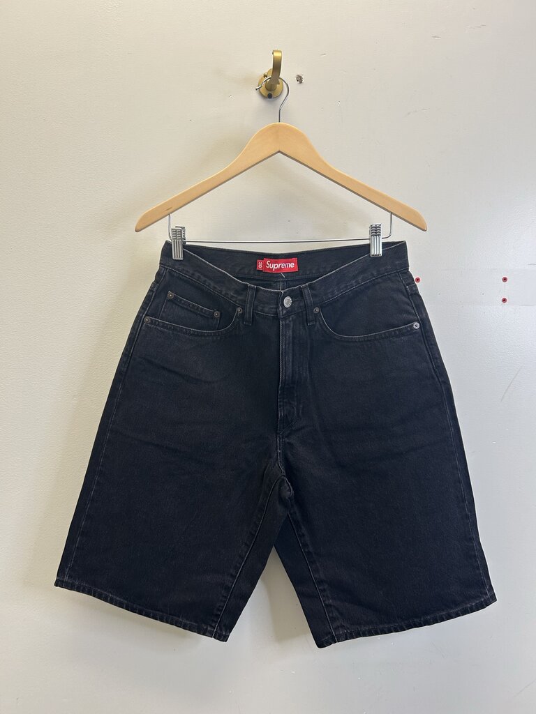 New Supreme Black Denim Short sz.30