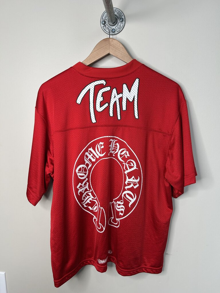 New Chrome Hearts Red Matty Jersey Size XL