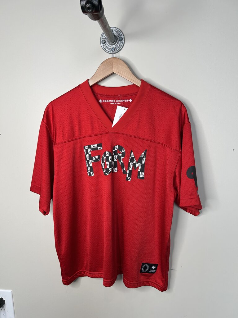 New Chrome Hearts Red Matty Jersey Size XL
